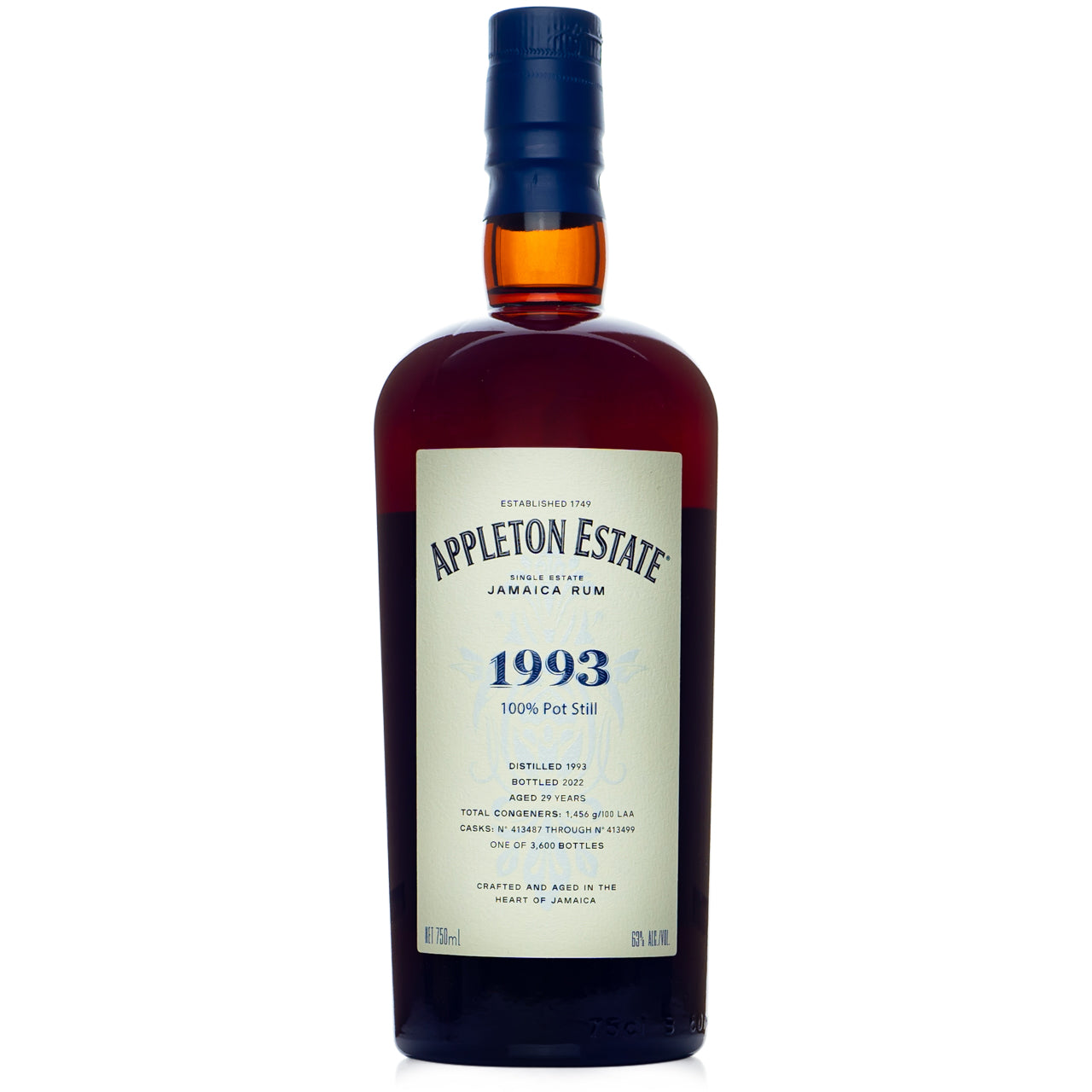 Appleton Hearts 1993 29 Year Pot Still Jamaica Rum
