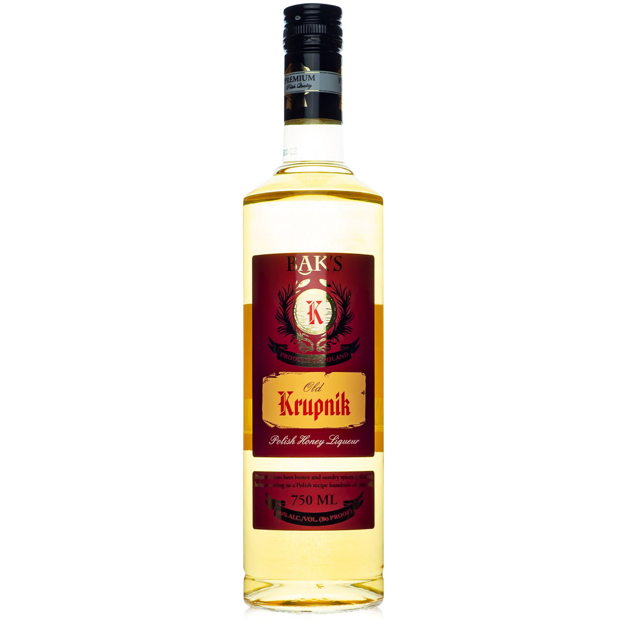 Bak's Krupnik Honey Liqueur