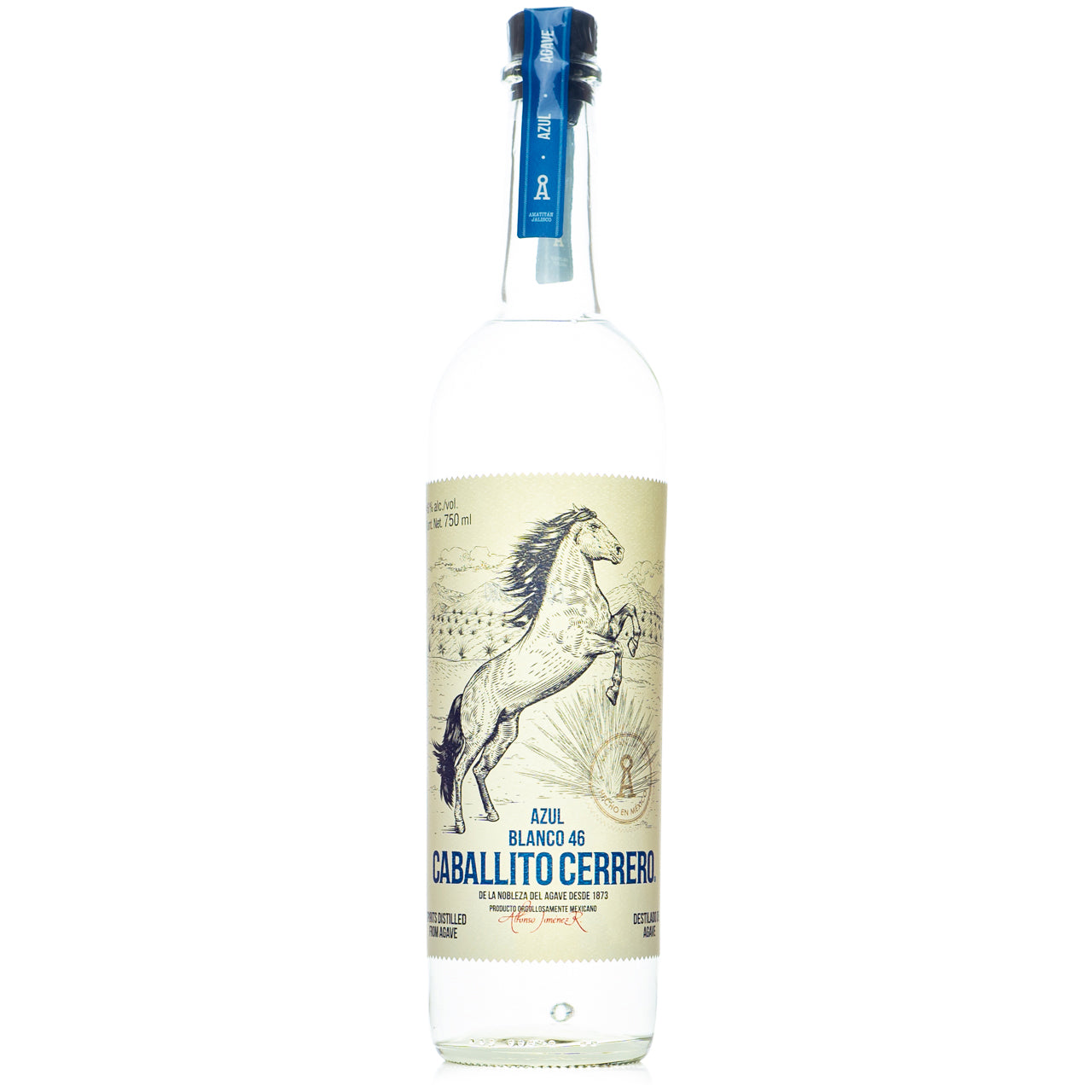 Caballito Cerrero Azul Blanco 46 Agave Spirit