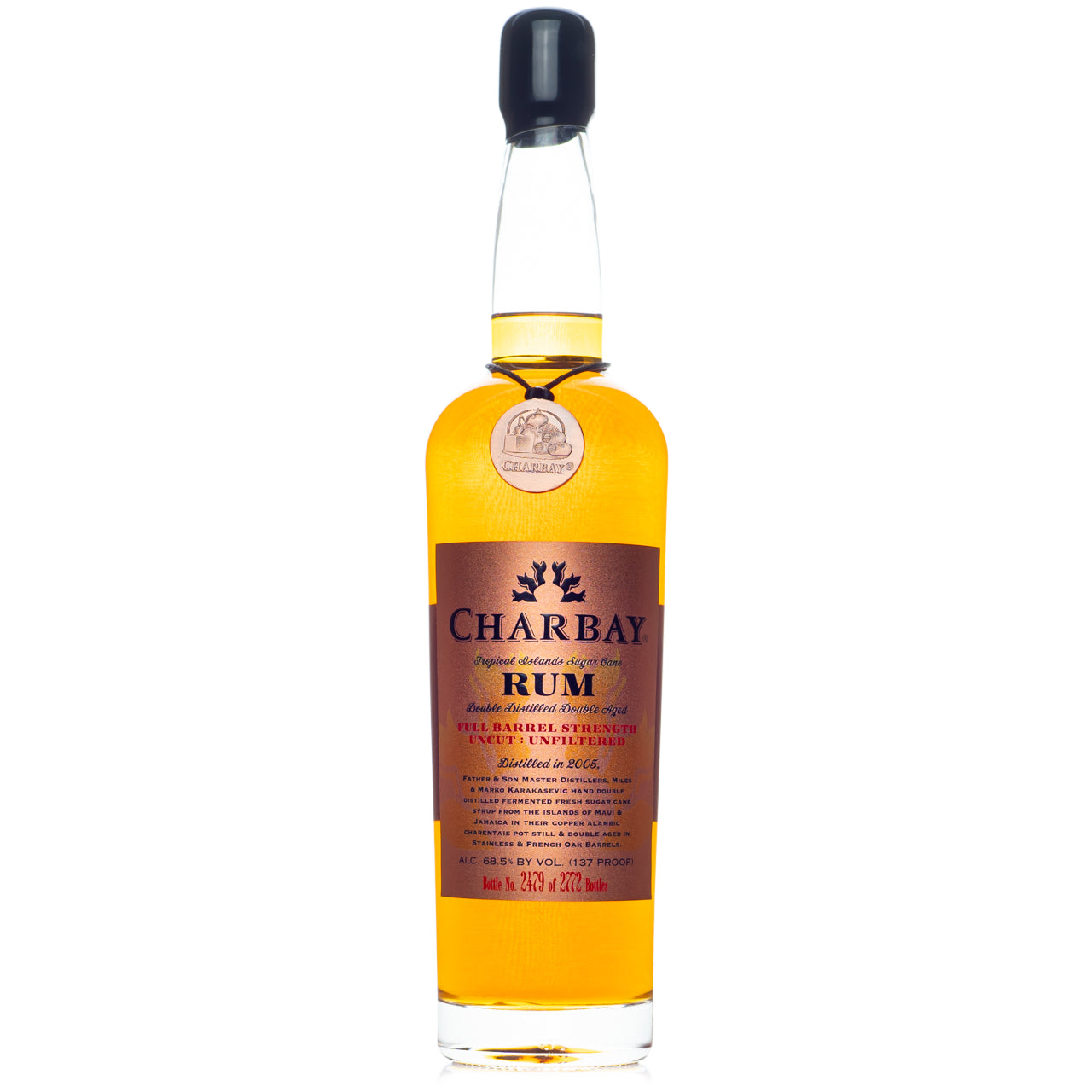 Charbay Double Aged 2005 Barrel Strength Rum