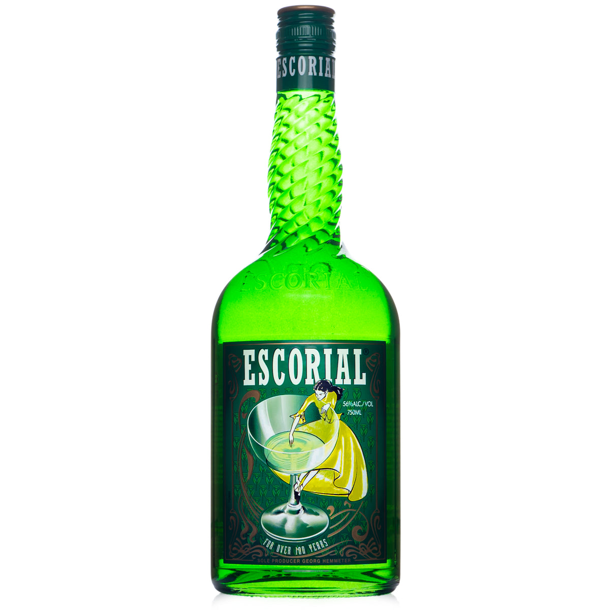 エスコラルグリーン 750ml 30% Escorial Gruen Herbal Liqueur — Bitters & Bottles