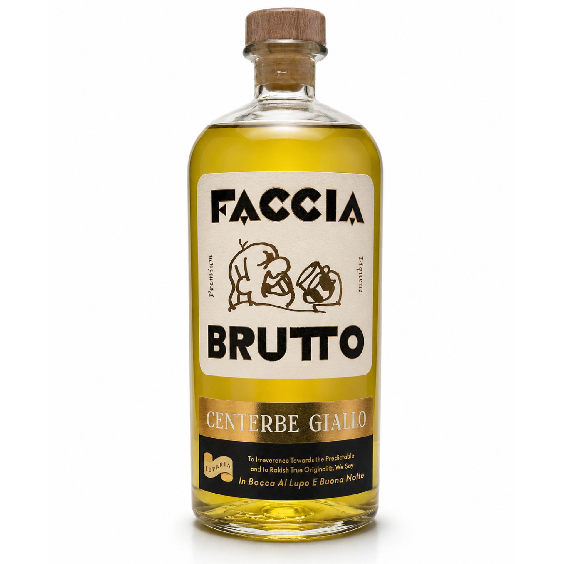 Faccia Brutto Centerbe Giallo Liqueur