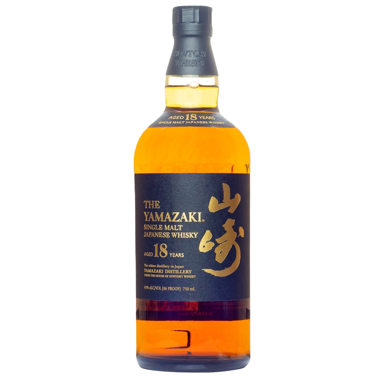 Suntory Yamazaki 18 Year Single Malt Japanese Whisky