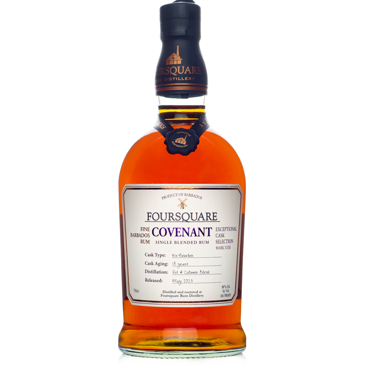 Foursquare Exceptional Cask Mark XXIII "Covenant" 18 Year Rum