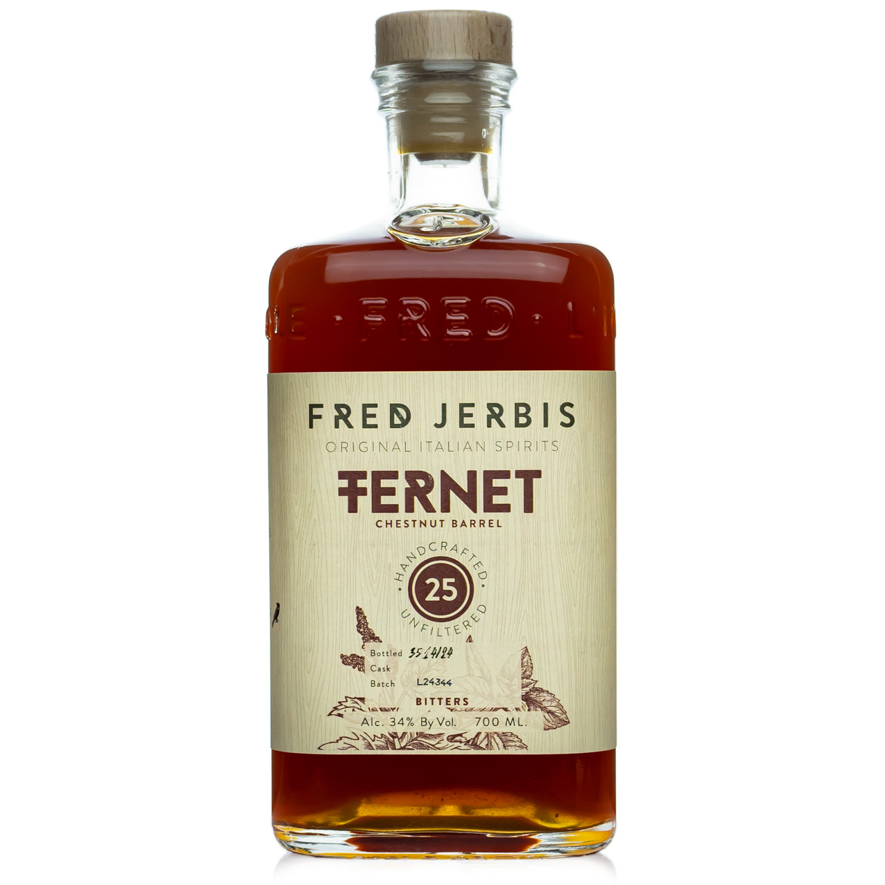 Fred Jerbis Chestnut Barrel Fernet