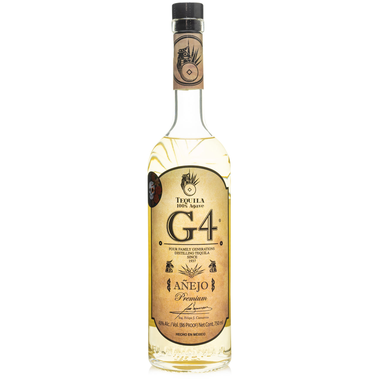 G4 Anejo de Madera Dia de Muertos Tequila