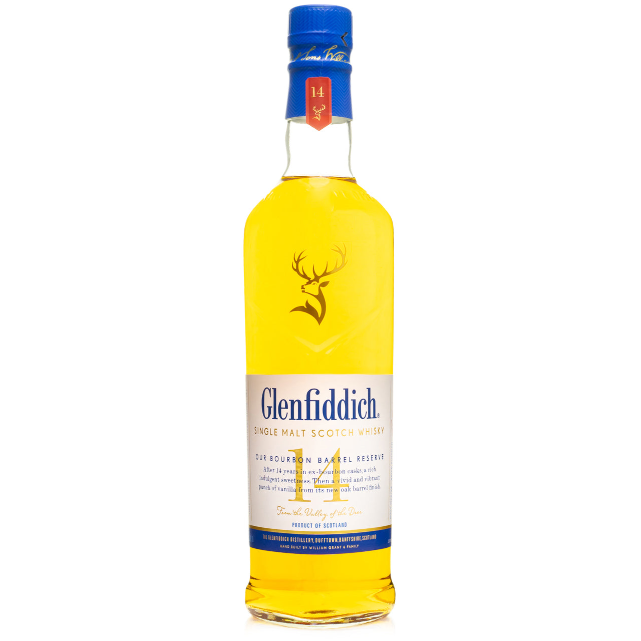 Glenfiddich 14 Year Bourbon Cask Single Malt Scotch