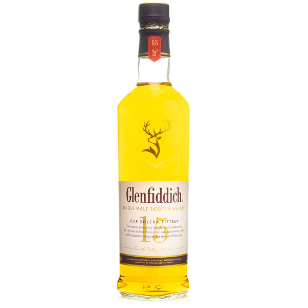 Glenfiddich 15 Year Solera Aged Single Malt Scotch