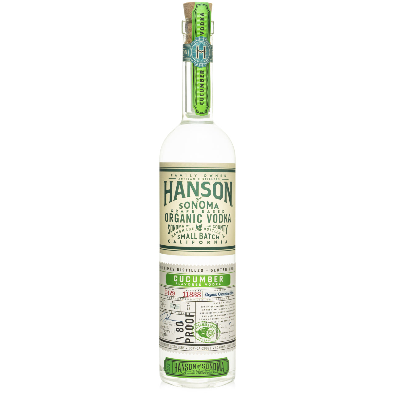 Hanson Organic Cucumber Vodka