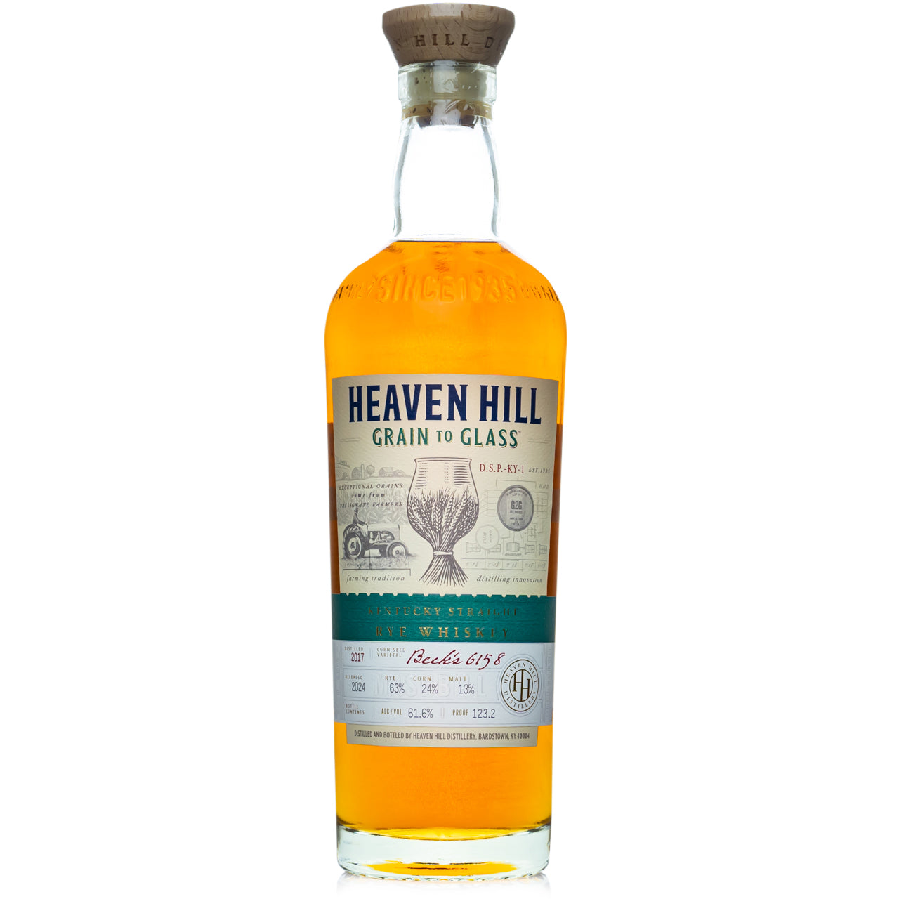 Heaven Hill Grain to Glass 6 Year Rye