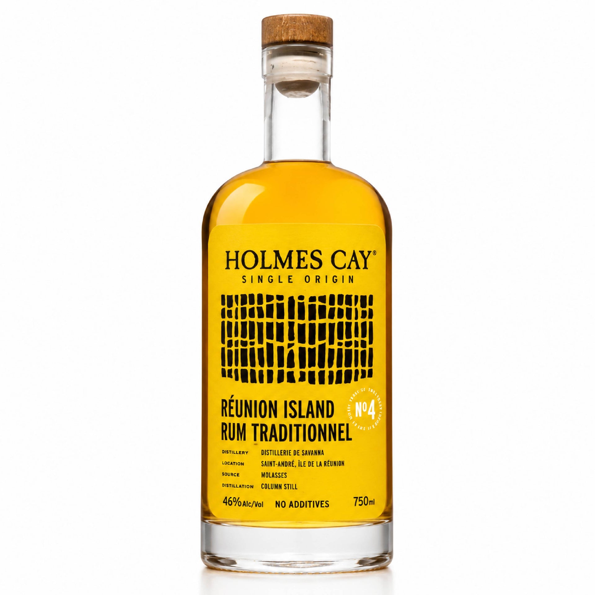 Holmes Cay Single Origin Réunion Island Traditionnel Rum