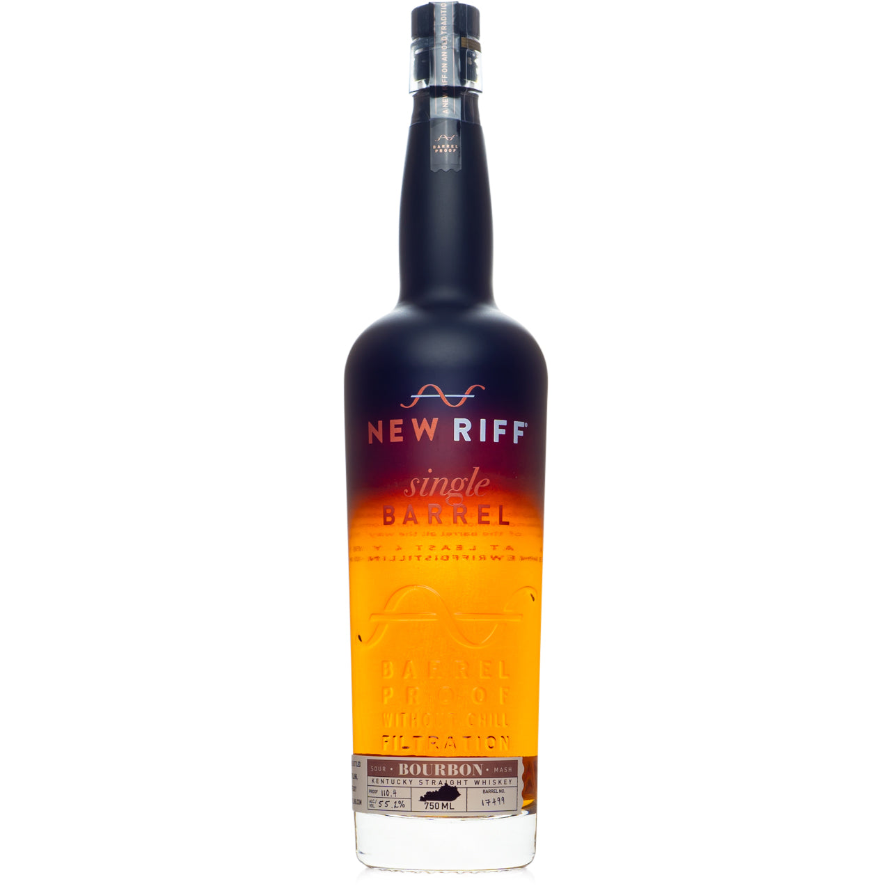 New Riff Barrel Strength Single Barrel Bourbon Whiskey