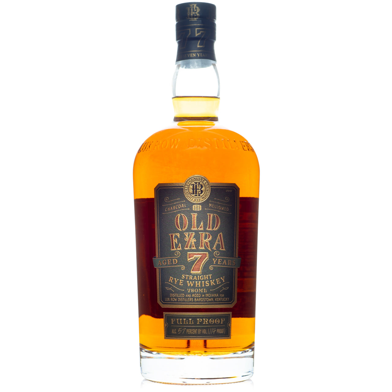 Old Ezra 7 Year Full Proof Rye Whiskey