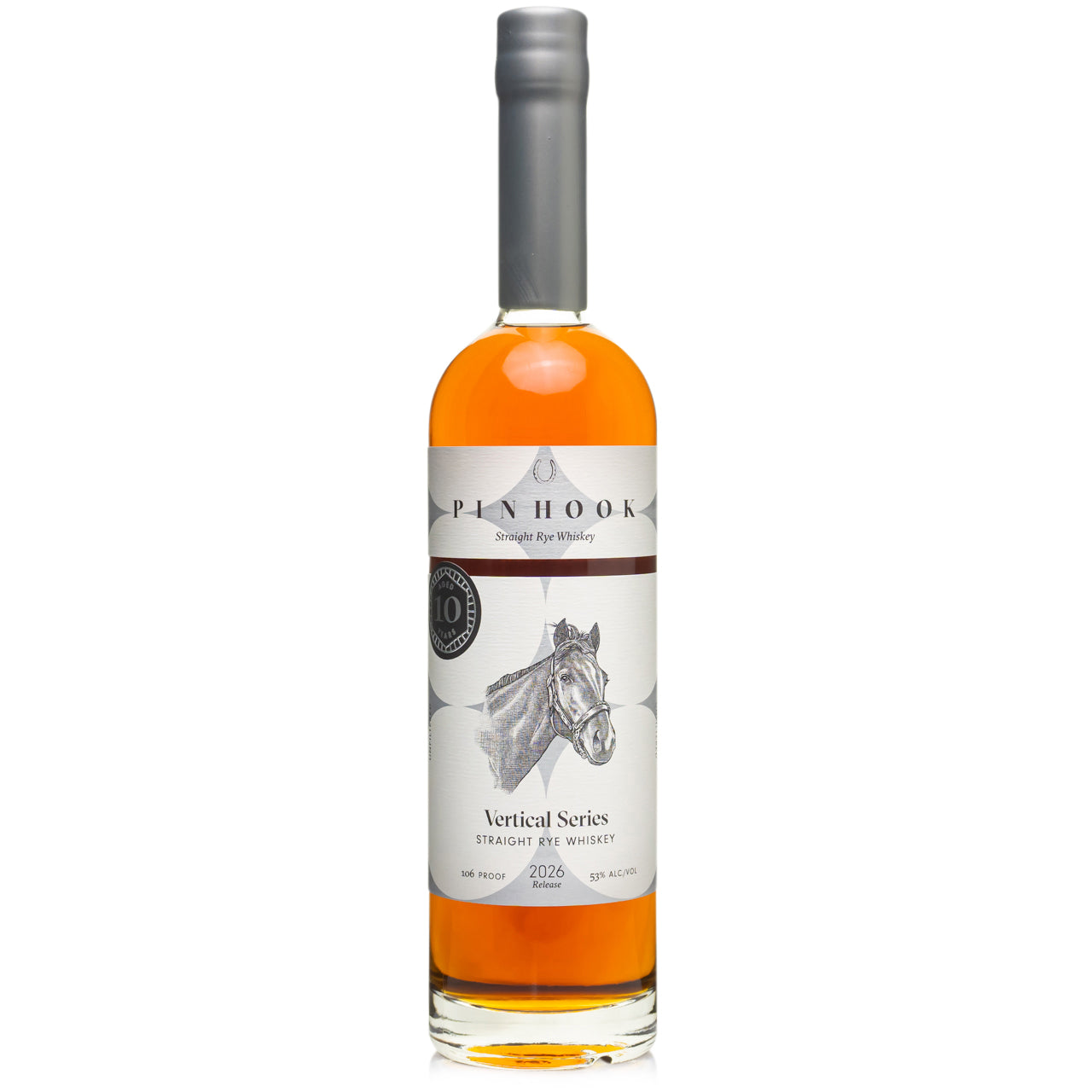 Pinhook Vertical Series 10 Year "Tiz Rye Time" Rye Whiskey