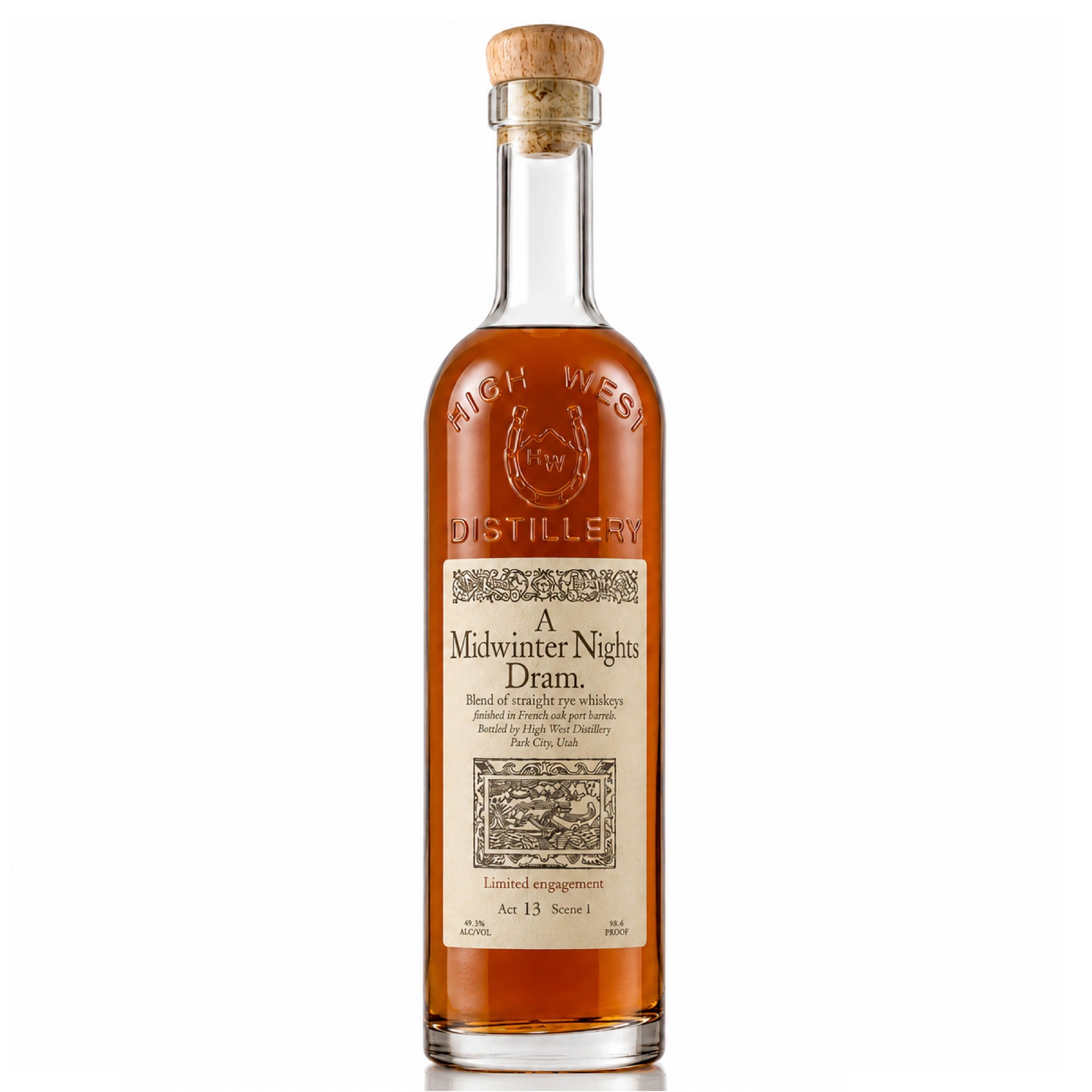 High West "A Midwinter Night's Dram" Rye Whiskey