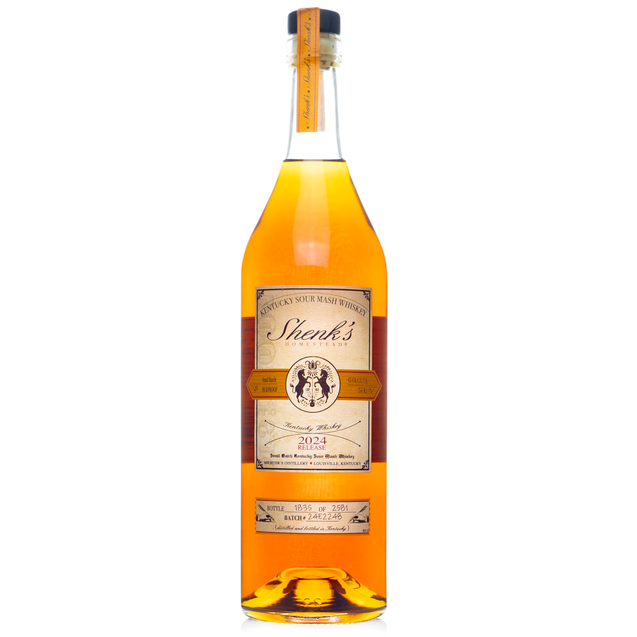 Shenk's Homestead 2025 Sour Mash Whiskey