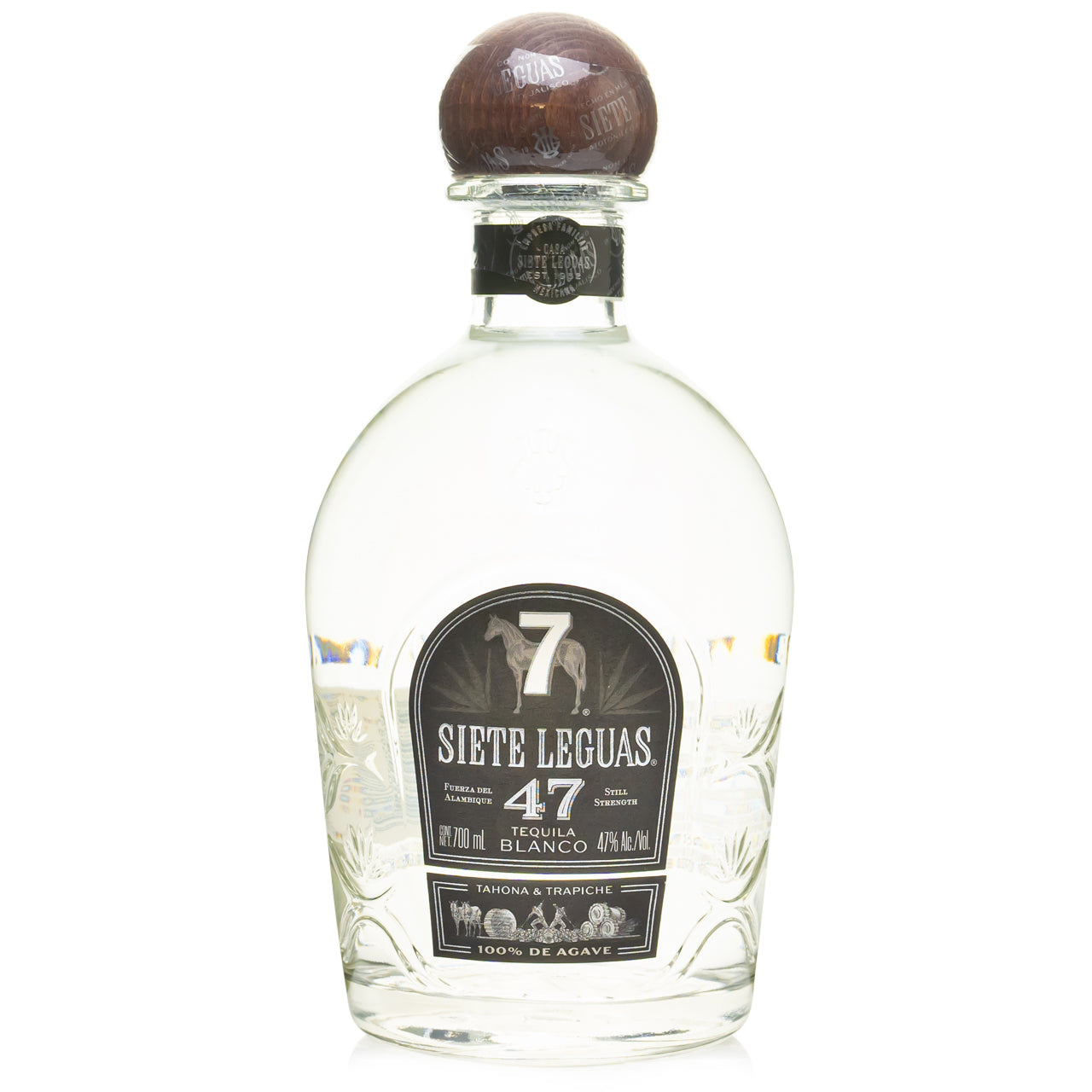 Siete Leguas "Blanco 47" Still Strength Tequila