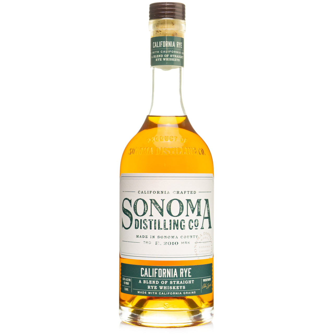Sonoma Distilling California Rye