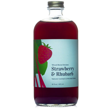 Strawberry Rhubarb Cocktail Mixer