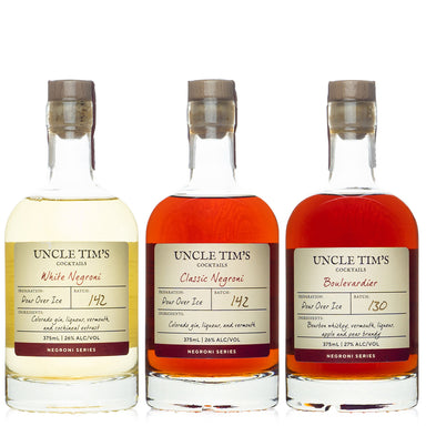 Uncle Tim's Cocktails Negroni Series Gift Set