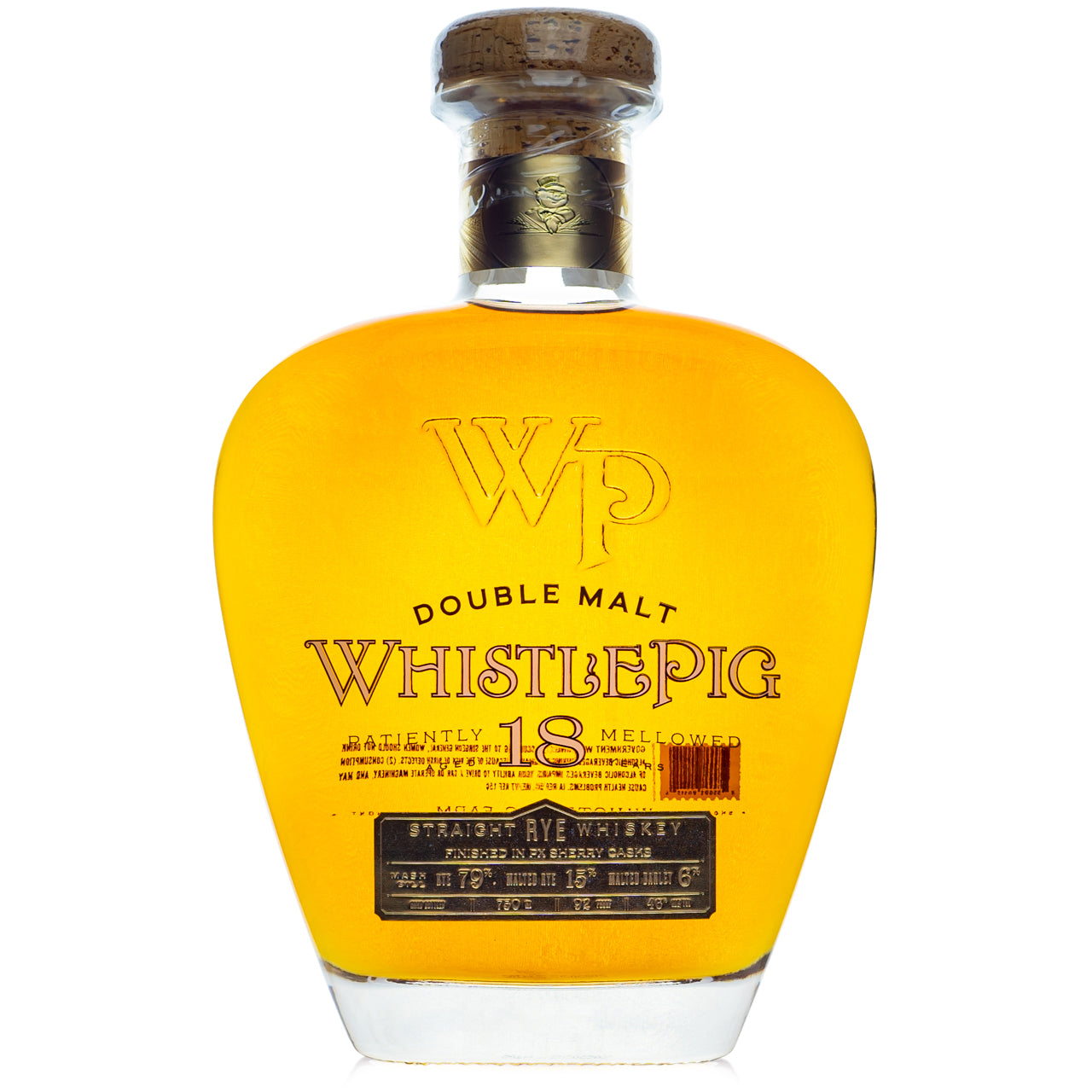 WhistlePig 18 Year Double Malt Rye Whiskey
