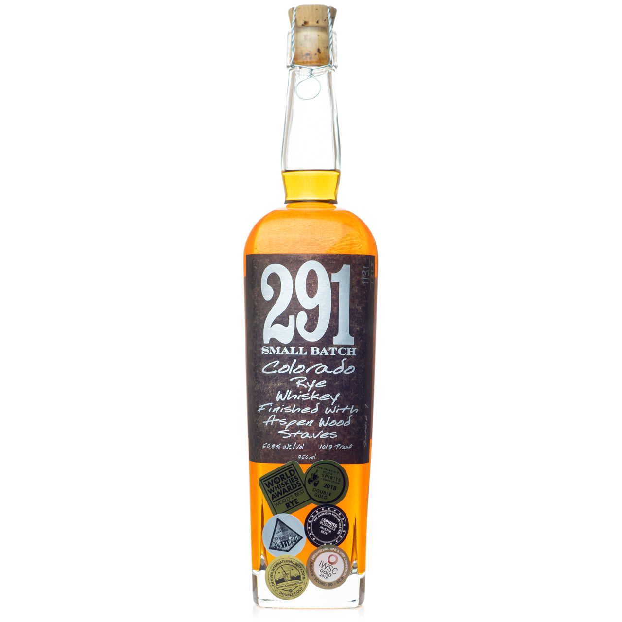 291 Small Batch Colorado Rye Whiskey