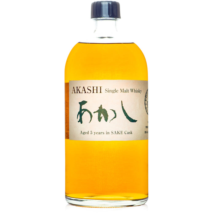 Akashi 5 Year Sake Cask Single Malt Japanese Whisky
