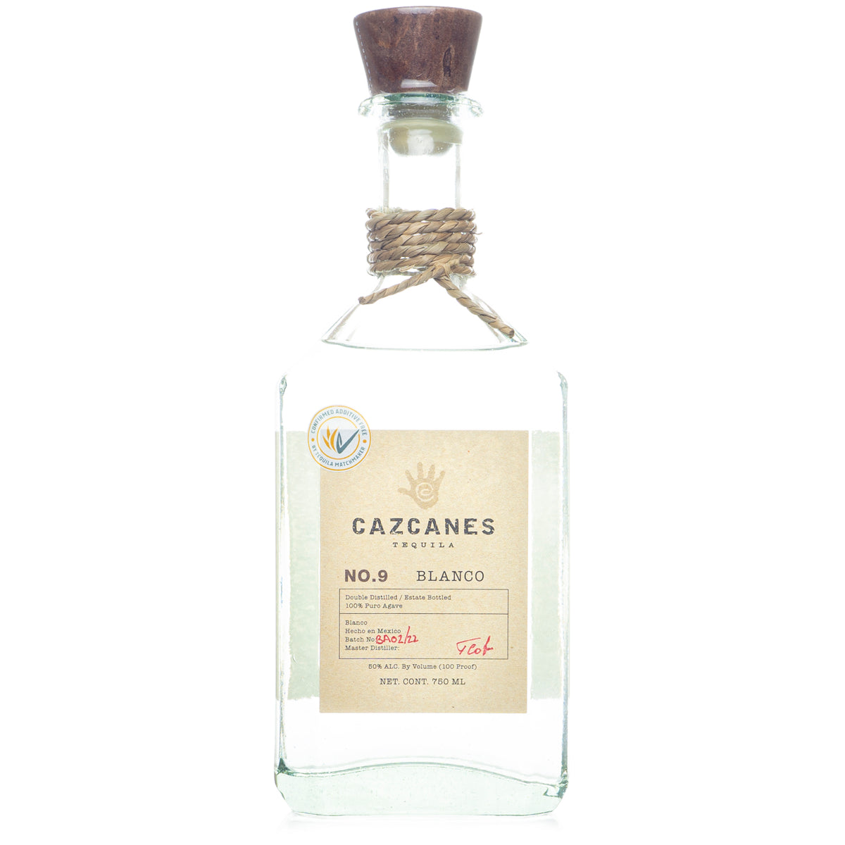 Cazcanes No. 9 Blanco 100 Proof Tequila — Bitters & Bottles
