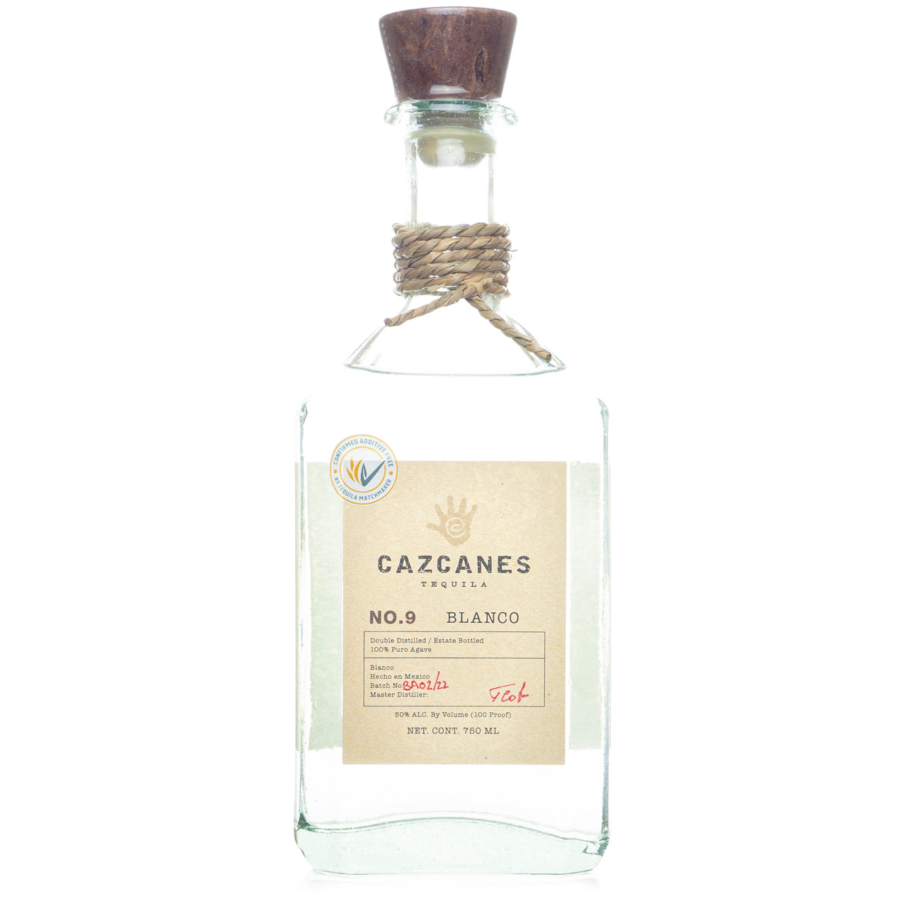Cazcanes No. 9 Blanco 100 Proof Tequila