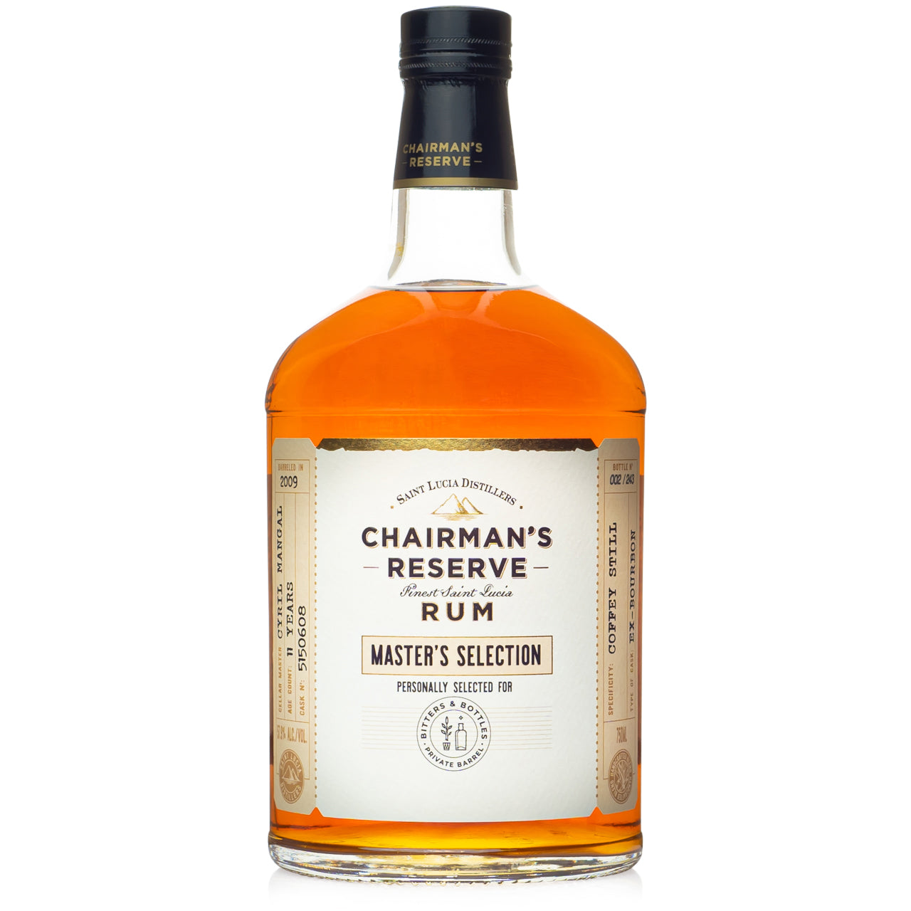 Chairman's Reserve 11 Year Master's Selection Cask Strength Rum