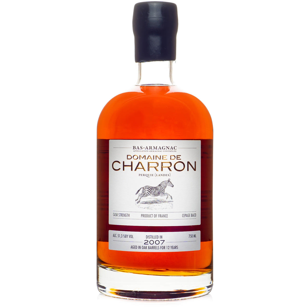 Charron 12 Year 2007 Vintage Cask Strength Bas-Armagnac