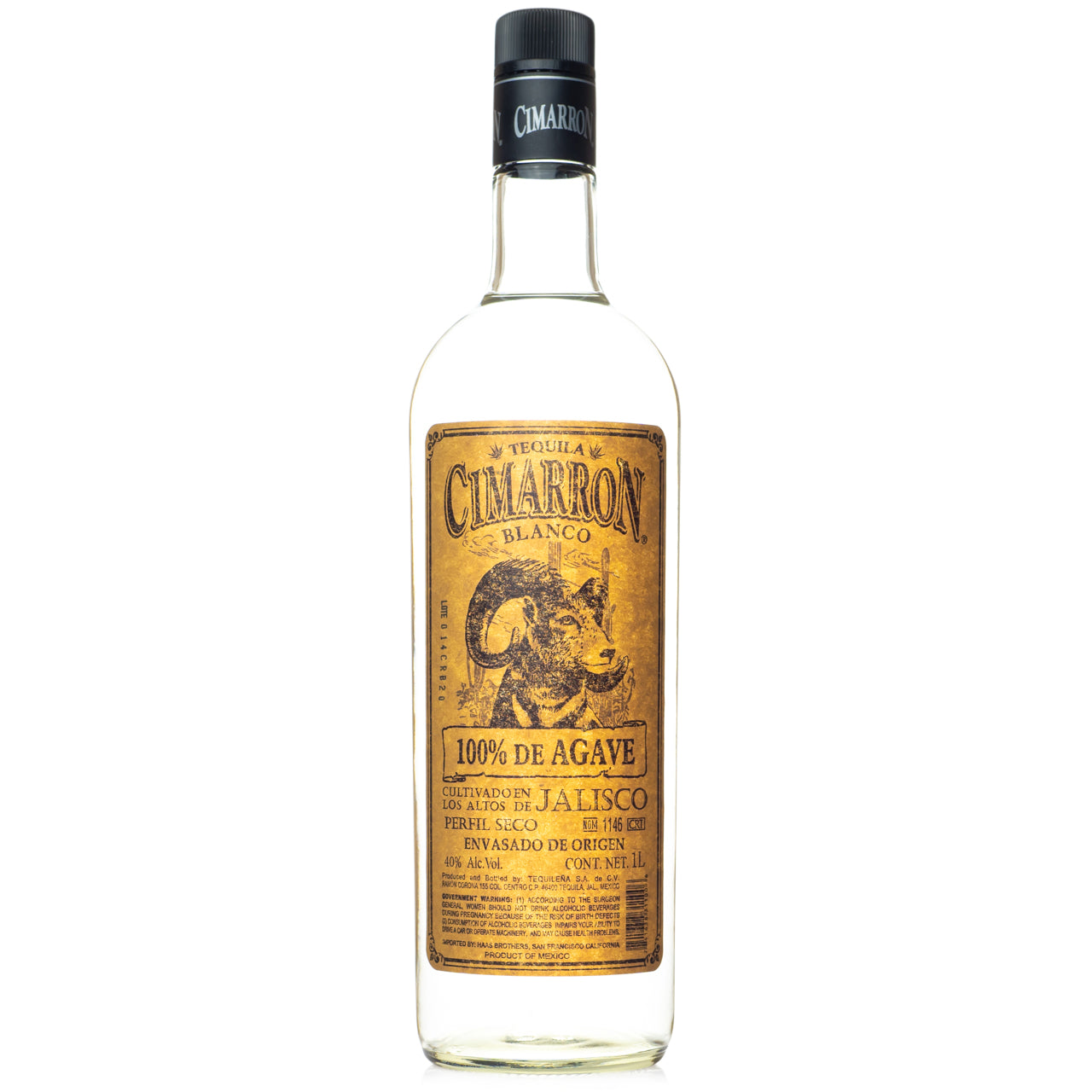Cimarron Blanco Tequila