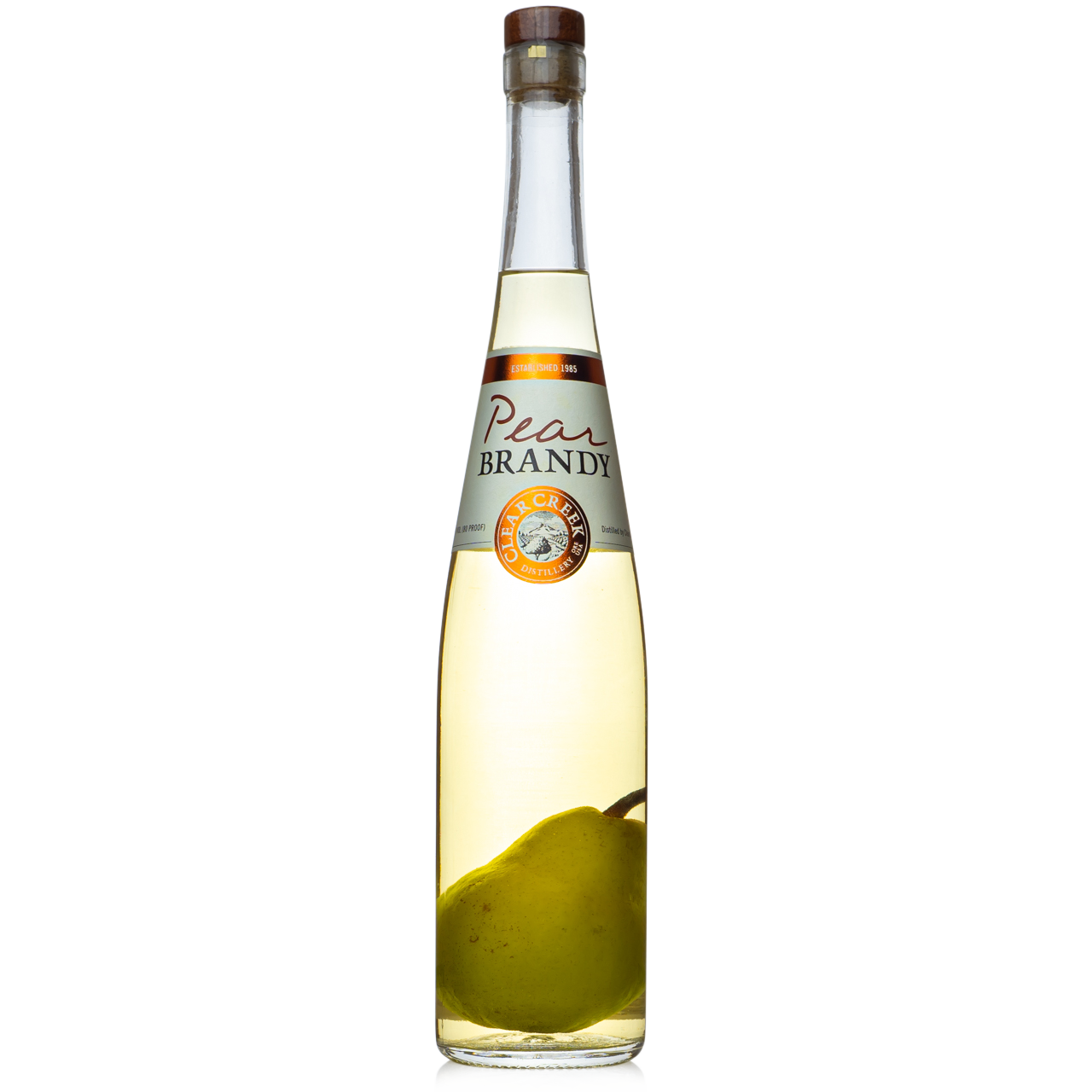 Clear Creek Pear in Bottle Brandy