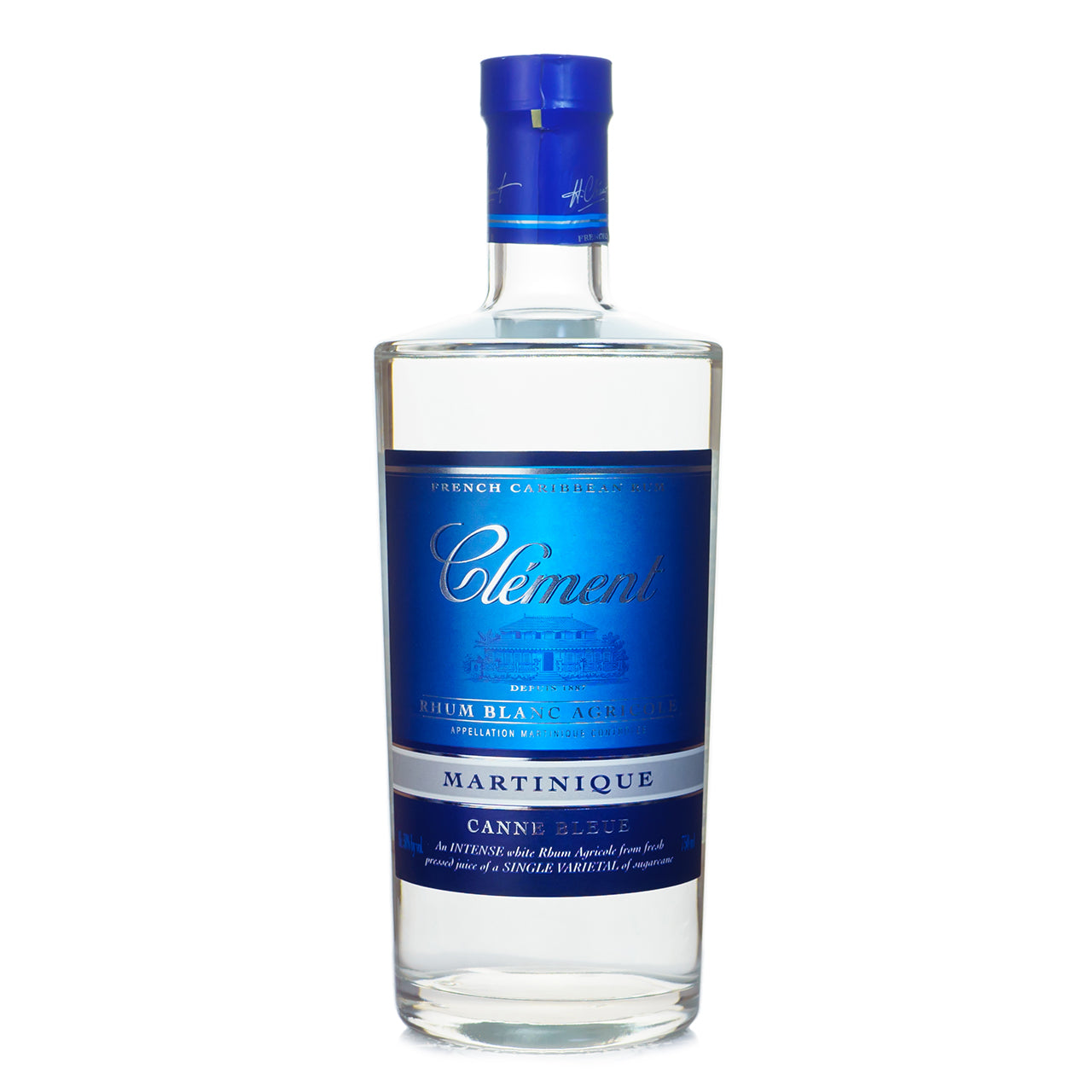 Clement Canne Bleue Agricole Rhum