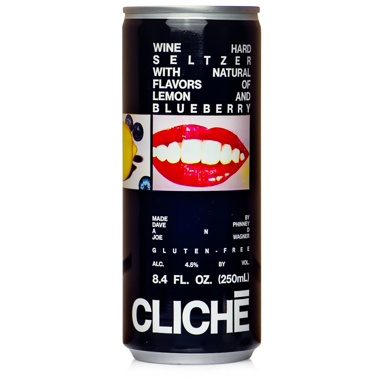 Cliché Lemon Blueberry Wine Seltzer