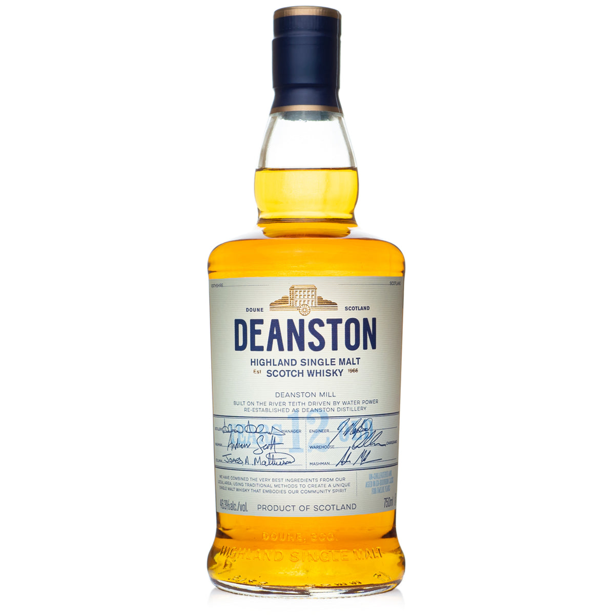 Deanston 12 Year Single Malt Scotch — Bitters & Bottles