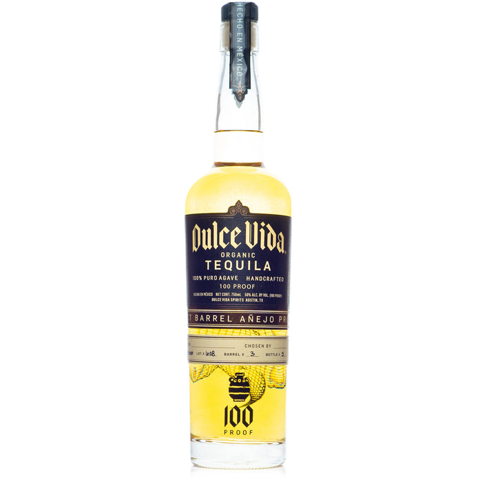 Dulce Vida 100 Proof B&B Single Barrel Select Anejo Tequila