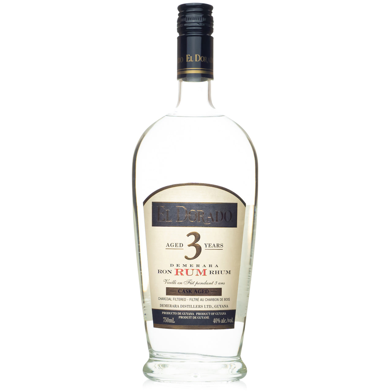 El Dorado Cask Aged 3 Year White Rum