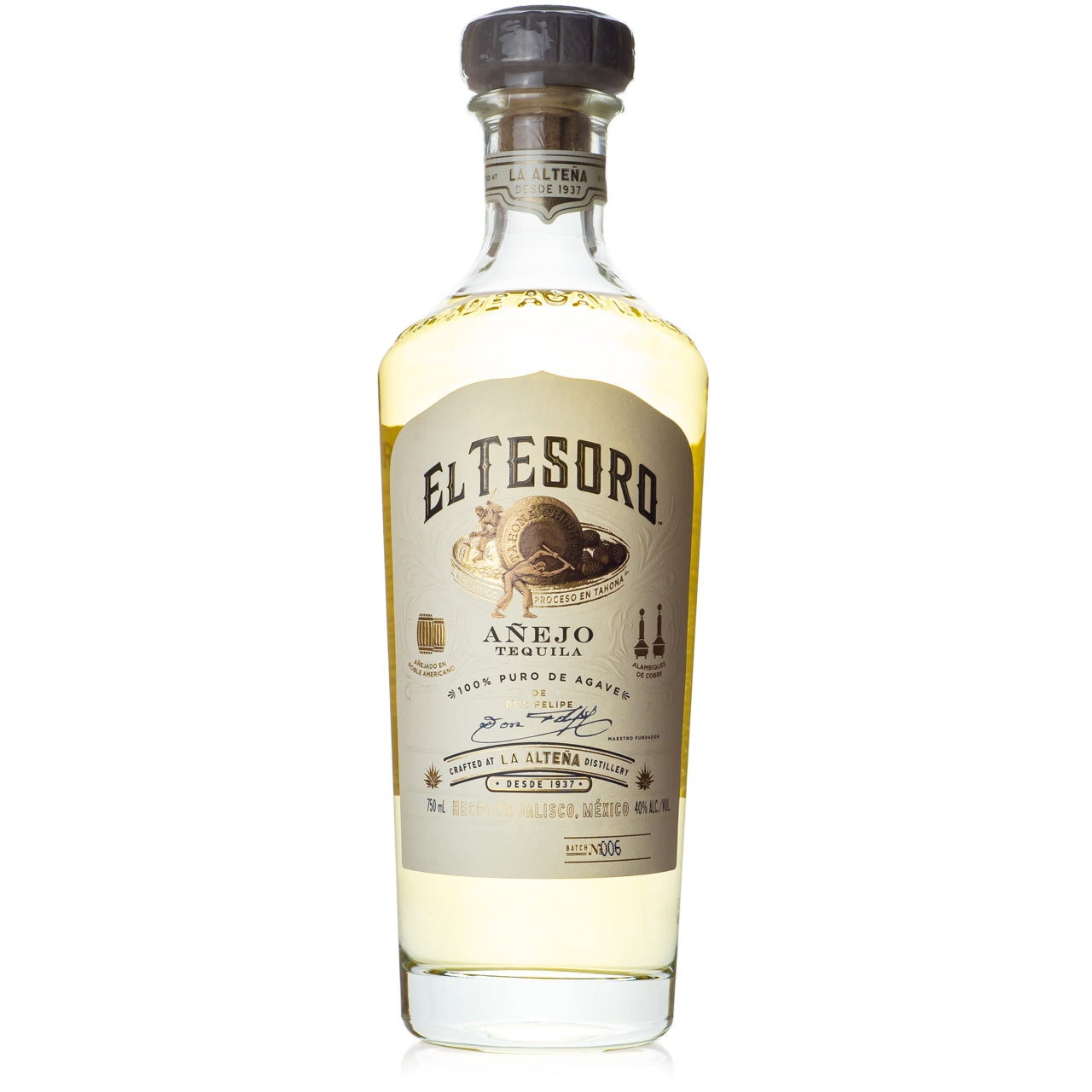 El Tesoro Anejo Tequila