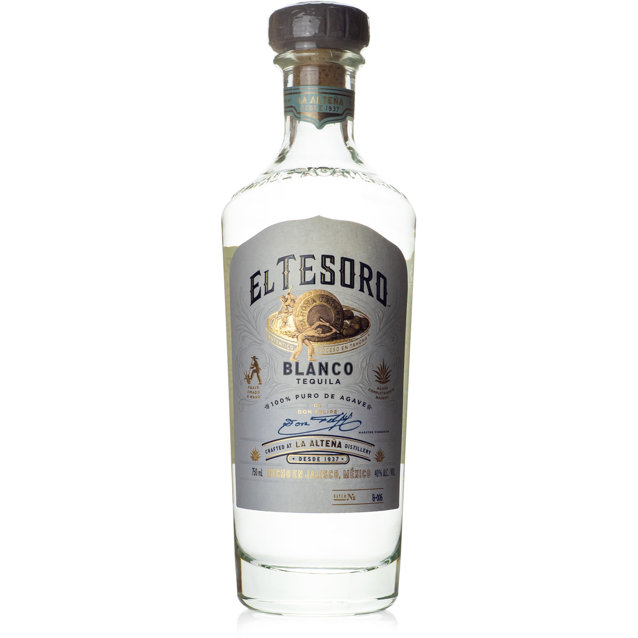 El Tesoro Blanco Tequila