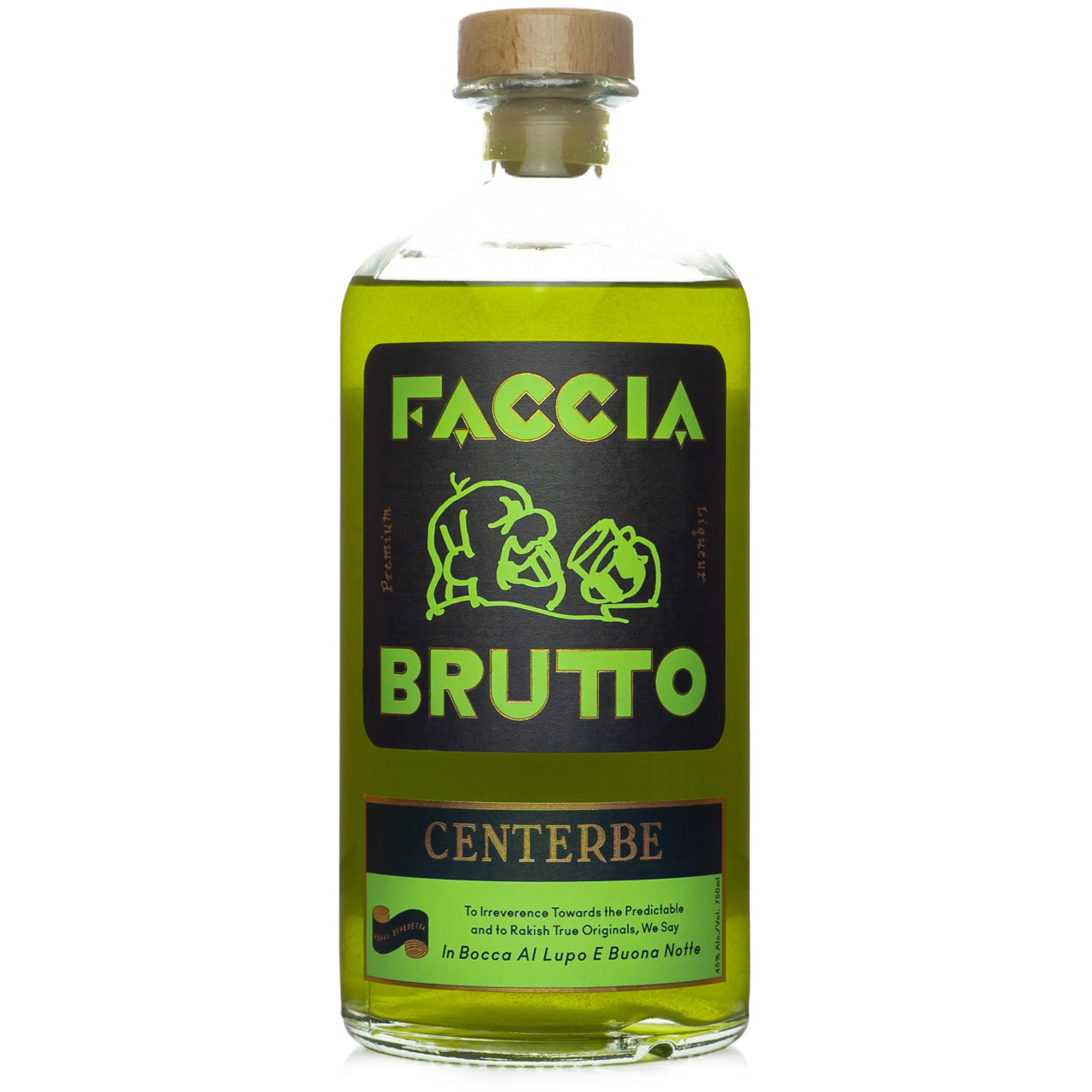 Faccia Brutto Centerbe Herbal Liqueur