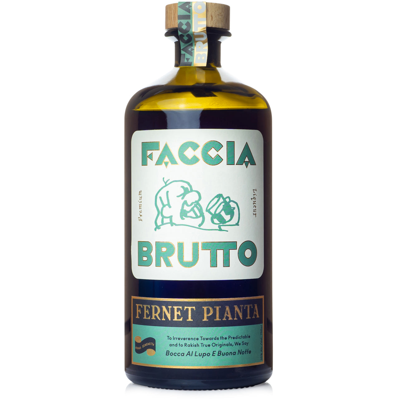 Faccia Brutto Fernet Pianta Liqueur