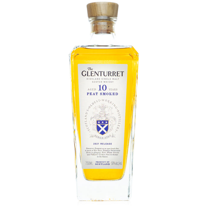 Glenturret 10 Year Peat Smoked Single Malt Scotch