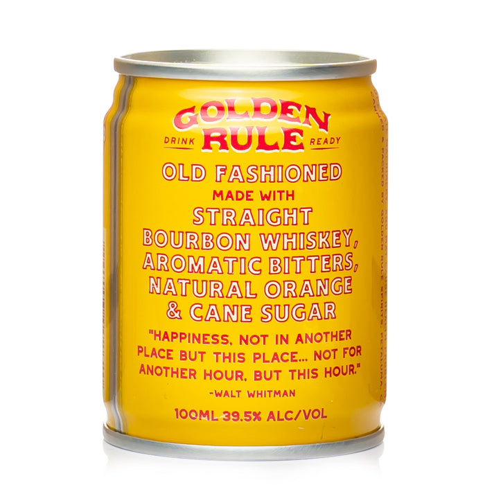 Golden Rule Old Fashioned Cocktail