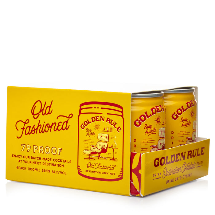 Golden Rule Old Fashioned Cocktail