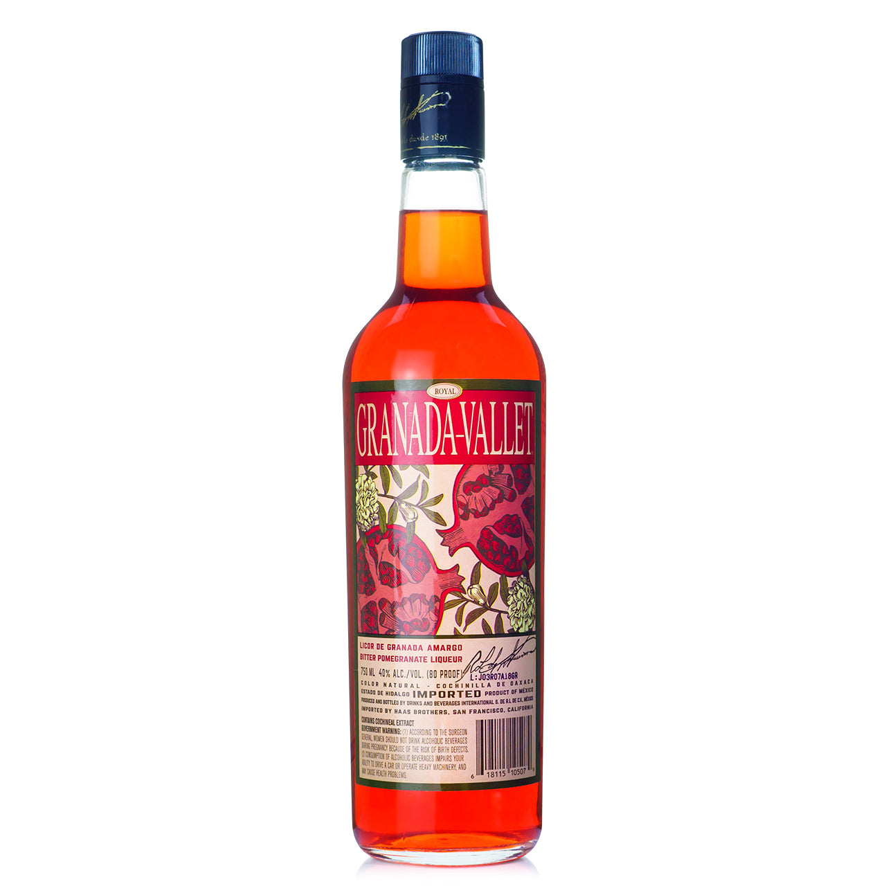 Granada Vallet Bitter Pomegranate Liqueur