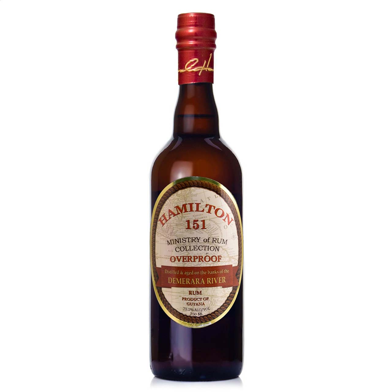 Hamilton Demerara 151 Overproof Rum