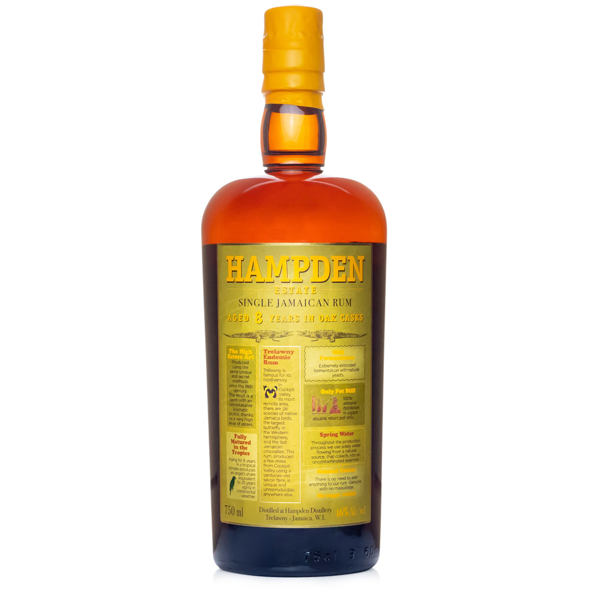 Hampden Estate 8 Year Single Jamaican Rum — Bitters & Bottles