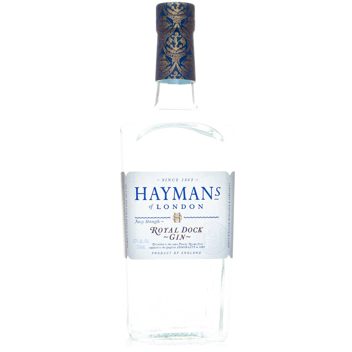 Hayman\'s Royal Dock Navy Strength Gin — Bitters & Bottles