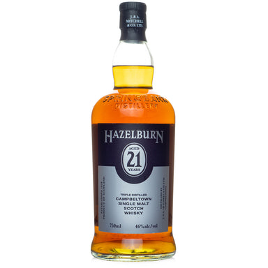 Hazelburn 21 Year Single Malt Scotch